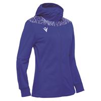 Aurora Full Zip Top Dame ROY/WHT XS Sporty fleecejakke