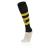 Hoops Socks BLK/YEL XL Stillige fotballsokker - Unisex 