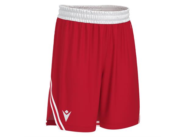 Kansas Basket Eco Shorts RED/WHT 3XL Teknisk basketshorts - Unisex 
