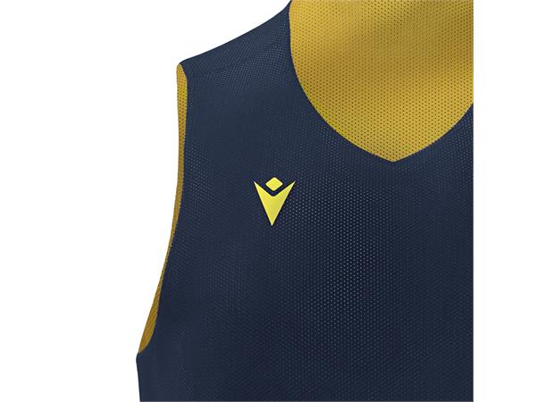 Idaho Reversible Shirt NAV/YEL XXL Vendbar teknisk basketdrakt - Unisex 