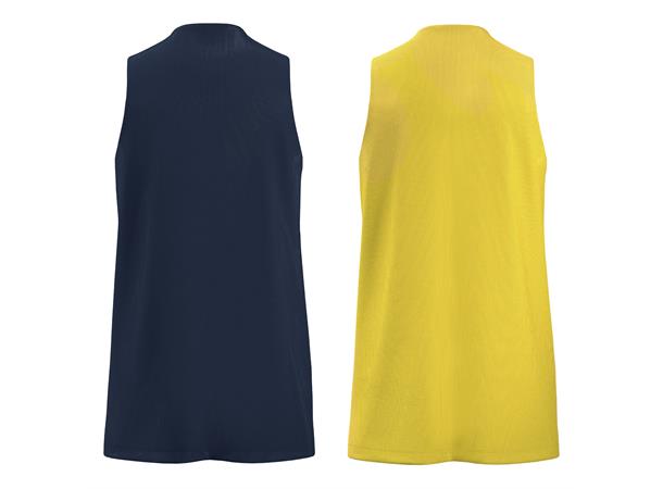 Idaho Reversible Shirt NAV/YEL XXL Vendbar teknisk basketdrakt - Unisex 