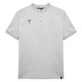 Nisiros Icon stretch korean polo GRY M Poloskjorte Uten krage - Unisex