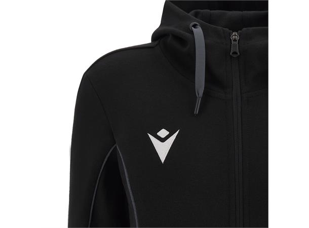 Bass Eco Hooded Jacket W BLK XS Hettejakke i Ecotekstil til dame 