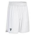Kansas Basket Eco Shorts WHT XXL Teknisk basketshorts - Unisex