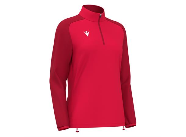 Lena Training 1/4 Zip Top W RED 3XS Teknisk treningsgenser til dame 