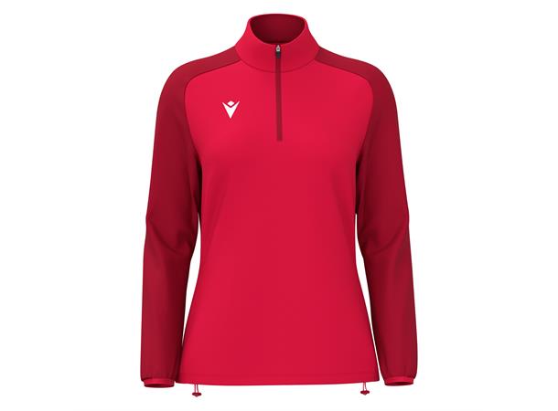 Lena Training 1/4 Zip Top W RED 3XS Teknisk treningsgenser til dame 