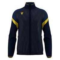 ODIN full zip top NAV/YEL 5XL Jakke med kontrastdetaljer